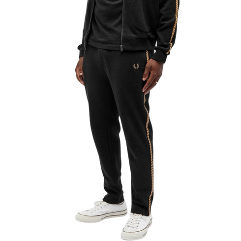 Fred Perry T6521 102 Black Track Pants Mens XXL